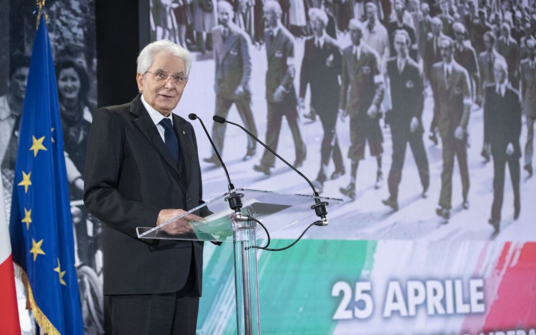 Mattarella: “La memoria della Resistenza, cemento della nostra comunità”