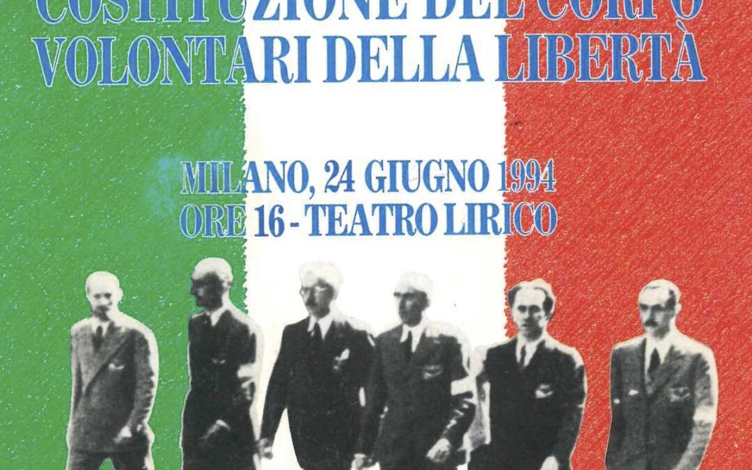 24 giugno 1994 – 50° anniversario della costituzione del CVL e del suo Comando generale